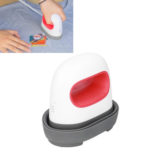 Mini heat press red - red, portable